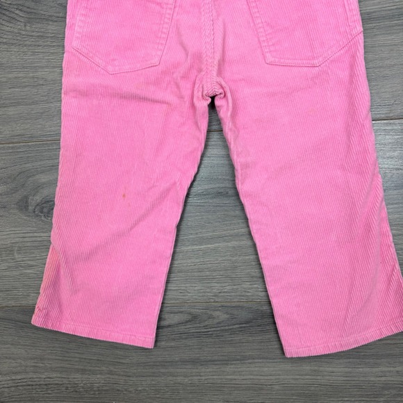 Retro Vintage Style Pink Corduroy Overalls By Happy Kids Joyeux Gamins Size 3 - Picture 10 of 16